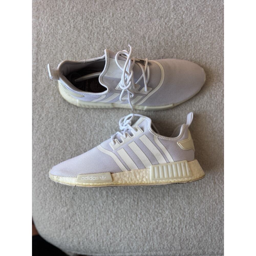 Adidas Men's NMD_R1 Originals Size 12 Primeblue Triple White